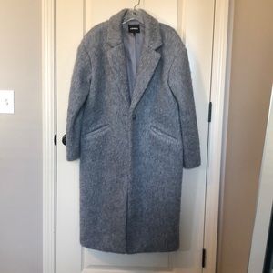 Express long wool coat